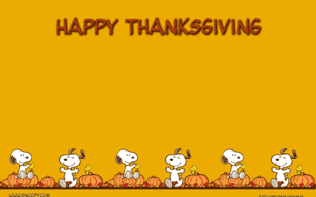 Peanuts Thanksgiving Image